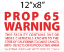 Picture of PROP65-AL-128 | PROP65-PL-128 | PROP65-DC-128