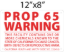 Picture of PROP65-AL-128 | PROP65-PL-128 | PROP65-DC-128