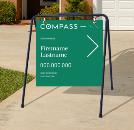 Picture for category Compass Special Area Open House Black Metal A-Frame