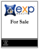 Picture of eXp Realty 30"x24" Yard Sign - Classic
