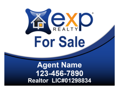 Picture of eXp Realty 18"x24" Yard Sign - Classic