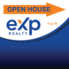 Picture of eXp Realty 20"x20" O.H. Black Super Frame - Blue