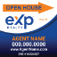 Picture of eXp Realty 24"x24" O.H. Black Ultra Frame - Blue