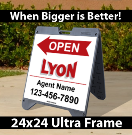 Picture for category LYON Open House Black Ultra A-Frame 24"x24"