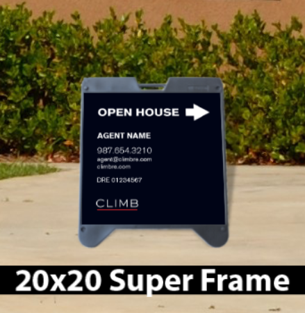 Picture for category Climb Open House Black Super A-Frame 20"x20"