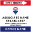 Picture of REMAX 24"x24" O.H. White Metal Frame - Standard Sign A