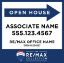 Picture of REMAX Collection 24"x24" O.H. White Ultra Frame - Standard Sign C