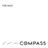 Picture of Compass 24"x24" Yard - White Sign D
