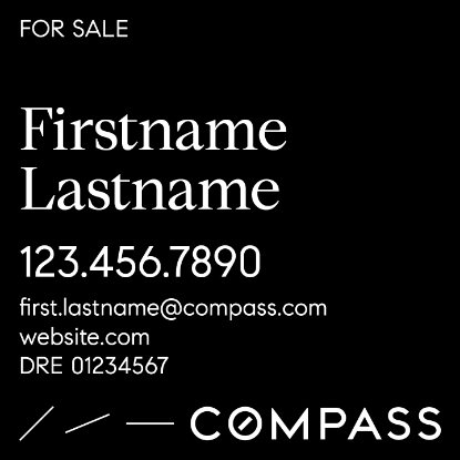 Picture of Compass Condo - Black Sign A