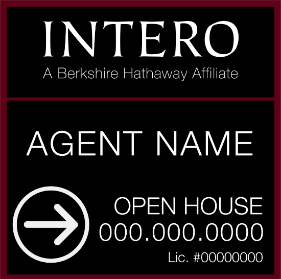 Picture of [OLD] INTERO 24"x24" BHA O.H. Black Ultra Frame - Standard - Copy