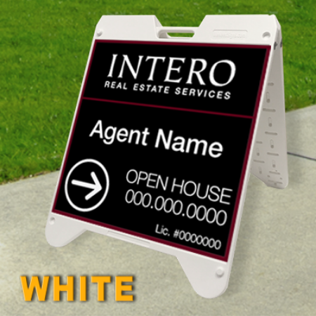 Picture for category Intero Franchised Open House White Frame Signs - Copy