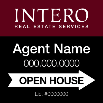 Picture of INTERO 20"x20" RES O.H. White Super Frame - Classic - Copy