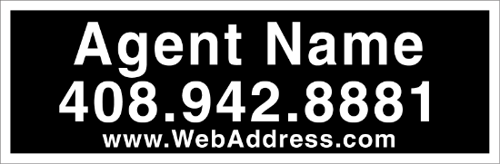 Picture of INTERO 8"x24" Name Rider - Copy