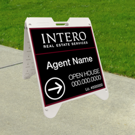 Picture for category Intero Corporate Open House White Super A-Frame 20"x20"