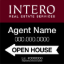 Picture of INTERO 24"x24" RES O.H. White Ultra Frame - Classic - Franchised